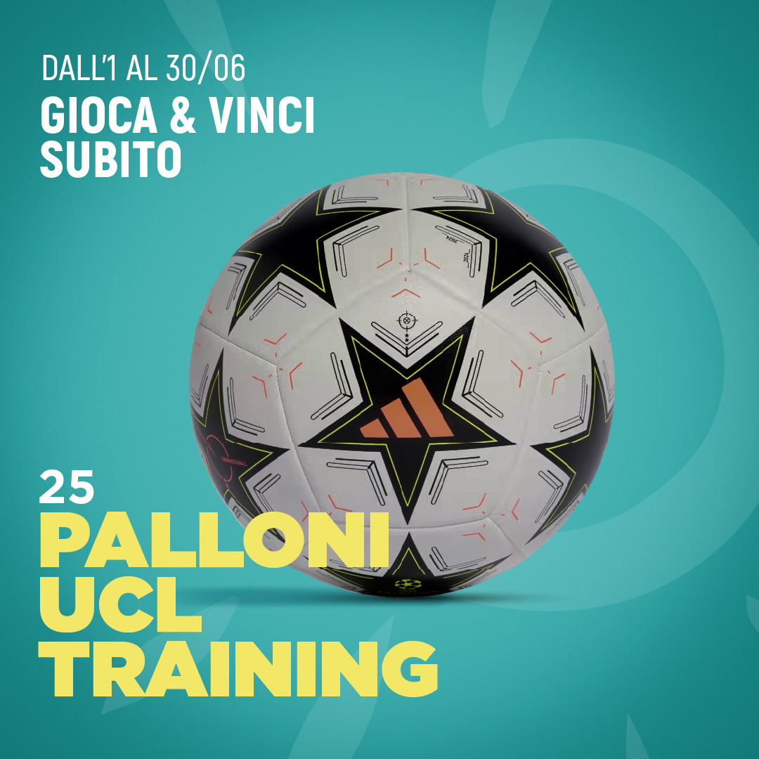 25 palloni ucl training